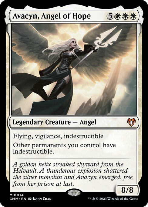 Avacyn, Angel of Hope (14) - Commander Masters - Game On