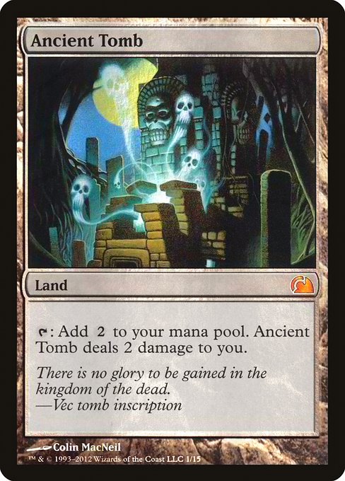 Ancient Tomb (1) (Foil) - From the Vault: Realms - Game On