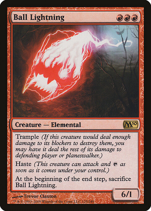 Ball Lightning (125) - Magic 2010 - Game On