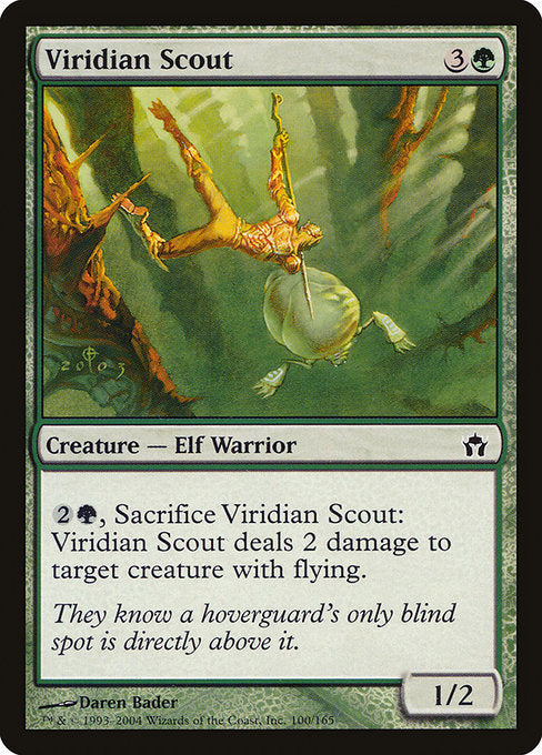 Viridian Scout (100) (Foil) - Fifth Dawn - Game On