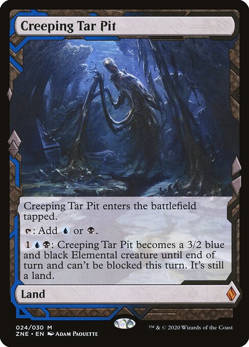 Creeping Tar Pit (24) - Zendikar Rising Expeditions - Game On