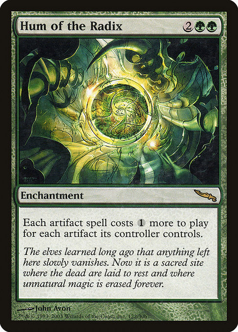 Hum of the Radix (122) - Mirrodin - Game On