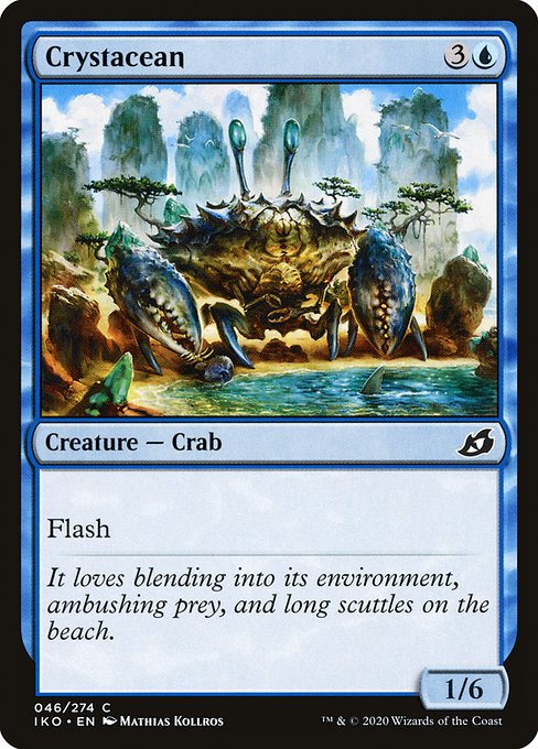 Crystacean (46) (Foil) - Ikoria: Lair of Behemoths - Game On