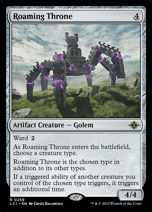 Roaming Throne (258) (Foil) - The Lost Caverns of Ixalan - Game On