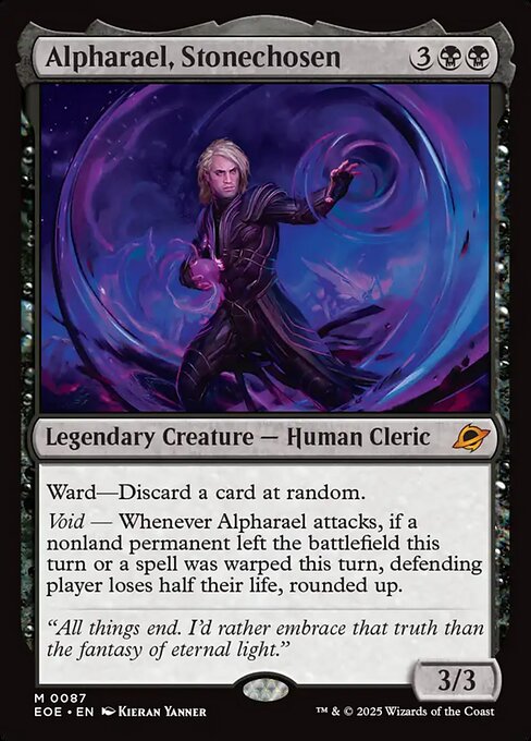 Alpharael, Stonechosen (87) (Foil) - Edge of Eternities - Game On