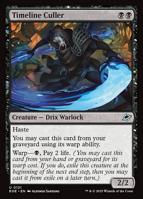 Timeline Culler (121) (Foil) - Edge of Eternities - Game On