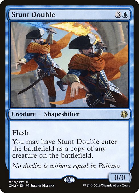 Stunt Double (38) (Foil) - Conspiracy: Take the Crown - Game On