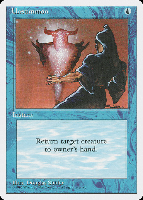 Unsummon (111) - Fourth Edition - Game On