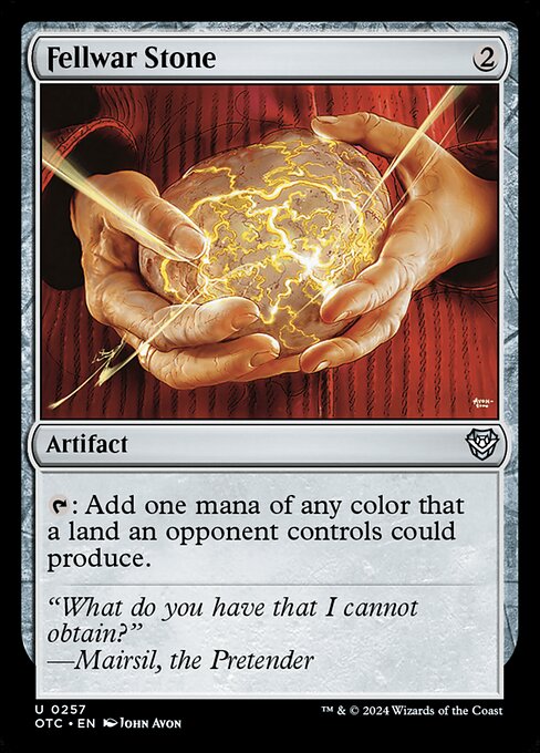 Fellwar Stone (257) - Outlaws of Thunder Junction Commander - Game On