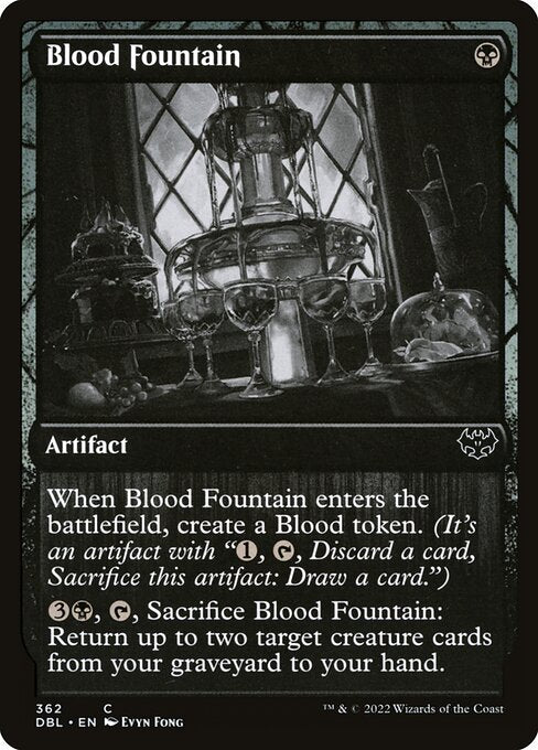 Blood Fountain (362) - Innistrad: Double Feature - Game On