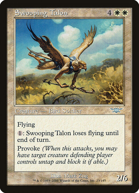 Swooping Talon (23) (Foil) - Legions - Game On