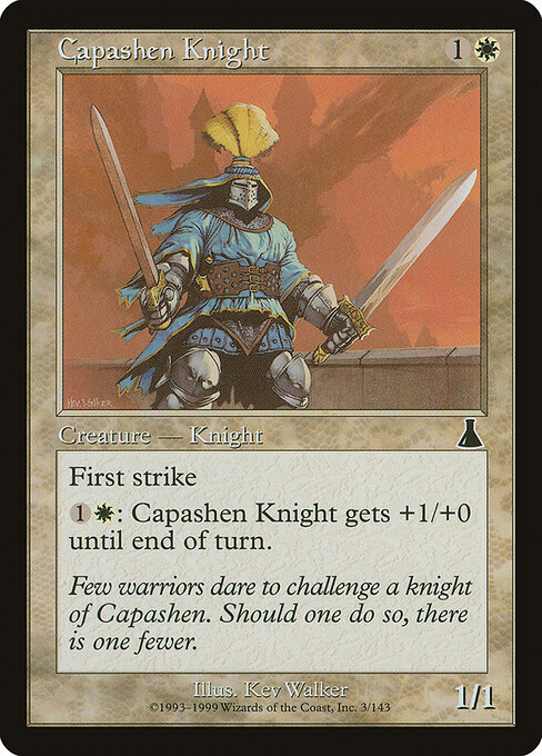 Capashen Knight (3) - Urza's Destiny - Game On