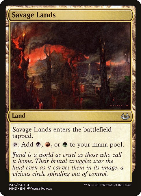 Savage Lands (243) - Modern Masters 2017 - Game On