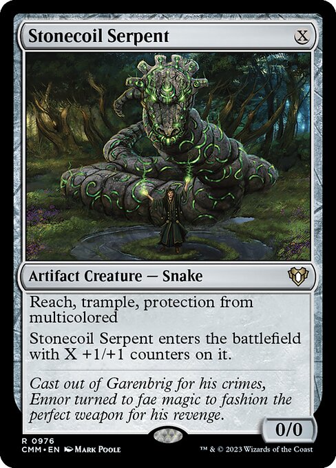 Stonecoil Serpent (976) - Commander Masters - Game On