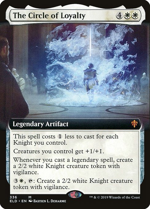 The Circle of Loyalty (336) - EXTENDED ART - Throne of Eldraine - Game On