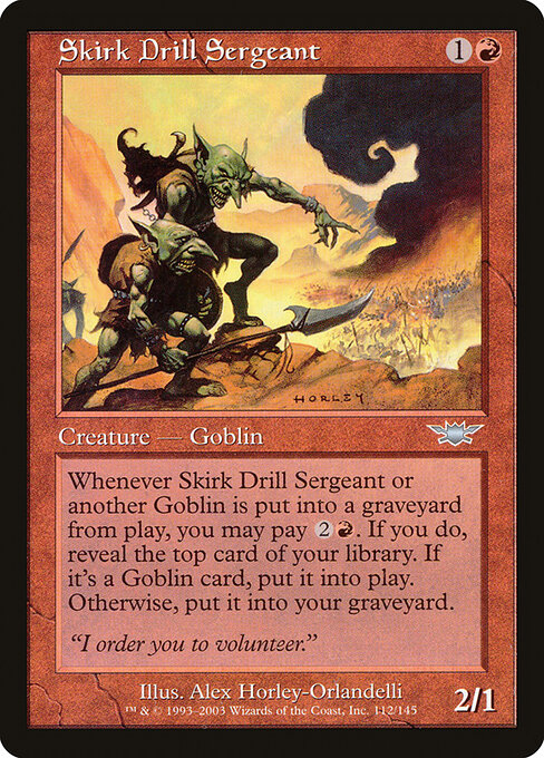 Skirk Drill Sergeant (112) - Legions - Game On