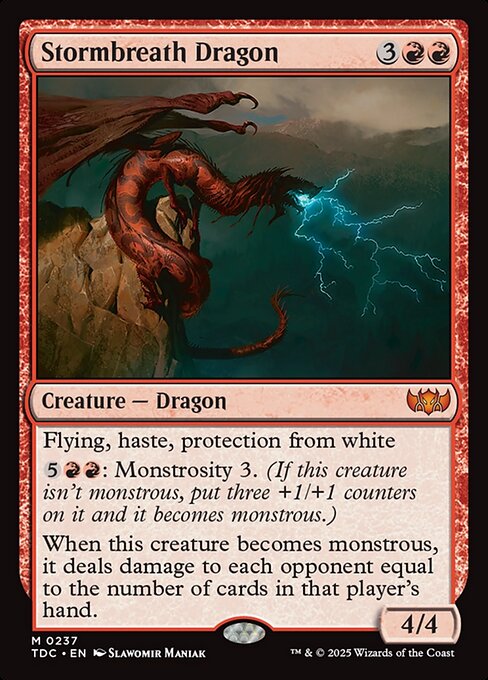 Stormbreath Dragon (237) - Tarkir: Dragonstorm Commander - Game On