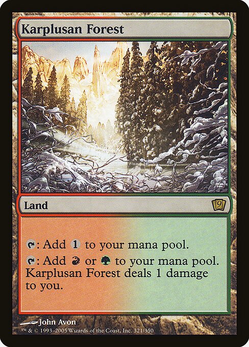 Karplusan Forest (321★) - Ninth Edition - Game On
