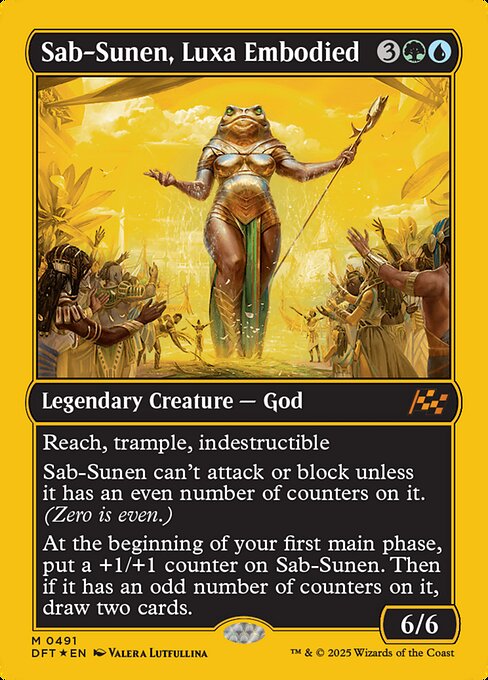 Sab-Sunen, Luxa Embodied (491) (Foil) - Aetherdrift - Game On