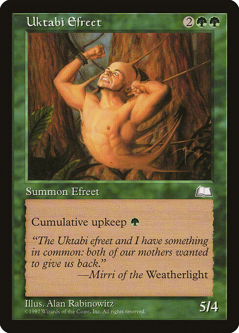 Uktabi Efreet (143) - Weatherlight - Game On