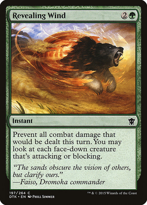 Revealing Wind (197) (Foil) - Dragons of Tarkir - Game On