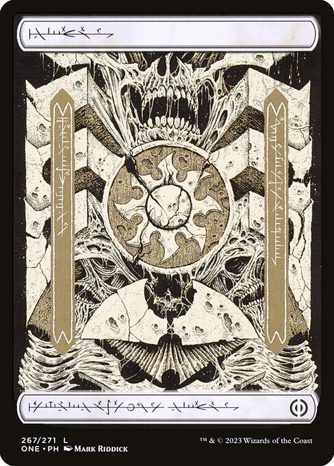 Plains (267) - FULL ART () () - Phyrexia: All Will Be One - Game On