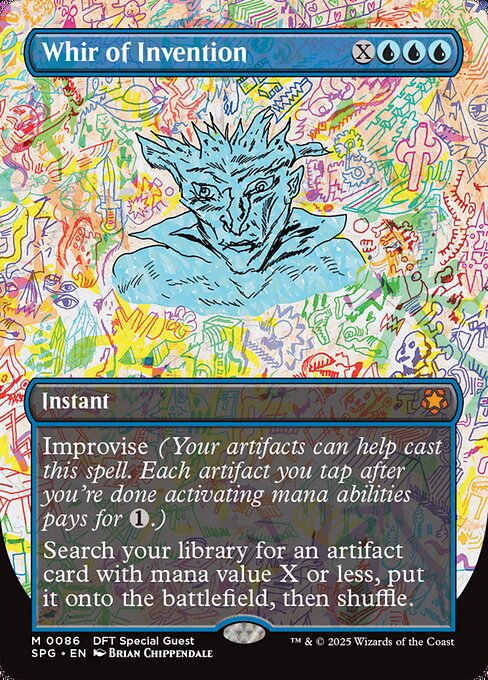 Whir of Invention (86) - BORDERLESS - FULL ART - Special Guests - Game On