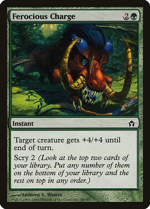 Ferocious Charge (88) (Foil) - Fifth Dawn - Game On