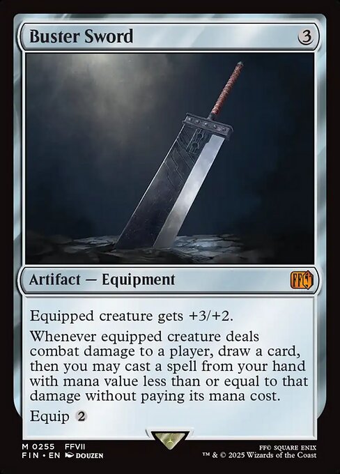 Buster Sword (255) - Final Fantasy - Game On