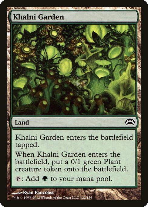 Khalni Garden (122) - Planechase 2012 - Game On