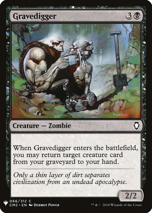 Gravedigger (CM2-66) - The List - Game On