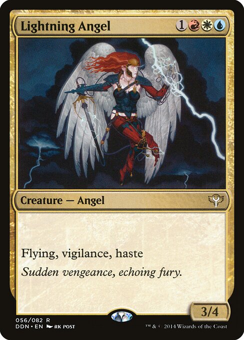 Lightning Angel (56) - Duel Decks: Speed vs. Cunning - Game On