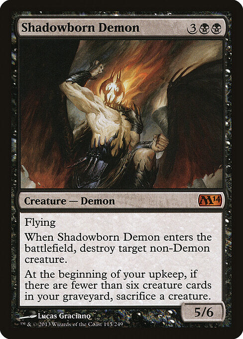 Shadowborn Demon (115) - Magic 2014 - Game On