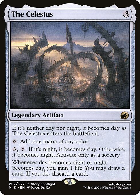 The Celestus (252) (Foil) - Innistrad: Midnight Hunt - Game On