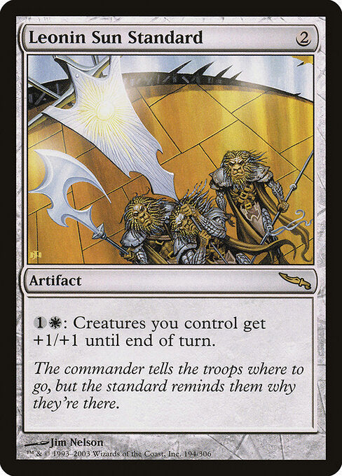 Leonin Sun Standard (194) - Mirrodin - Game On