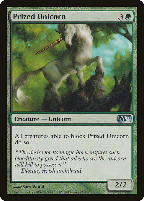 Prized Unicorn (193) - Magic 2011 - Game On