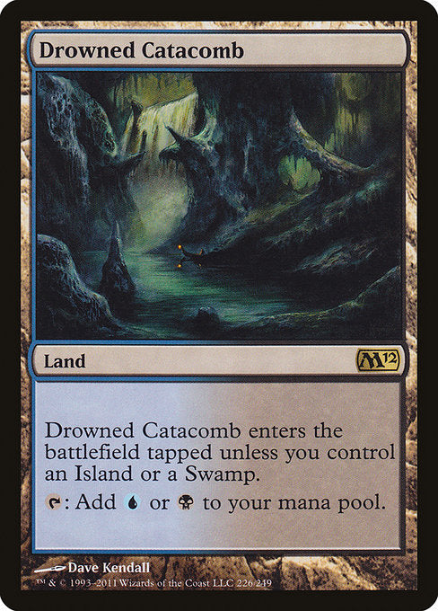 Drowned Catacomb (226) (Foil) - Magic 2012 - Game On