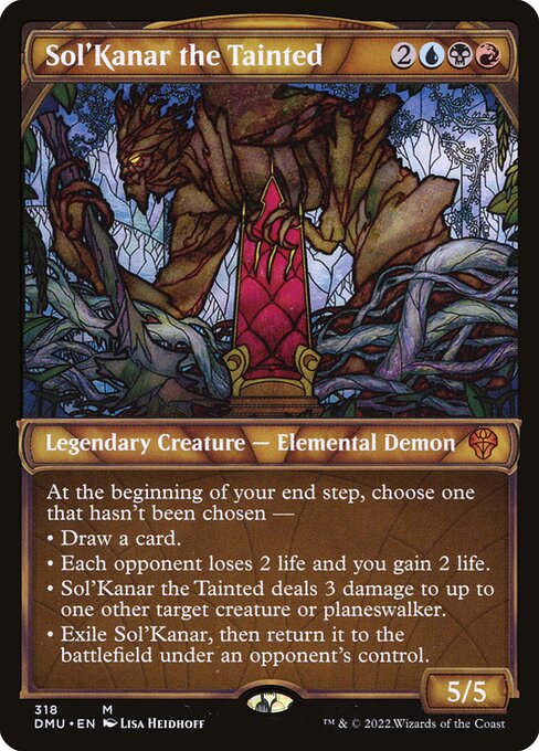 Sol'Kanar the Tainted (318) - SHOWCASE - Dominaria United - Game On