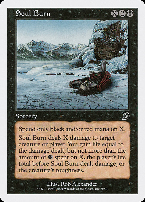 Soul Burn (9) - Deckmasters - Game On