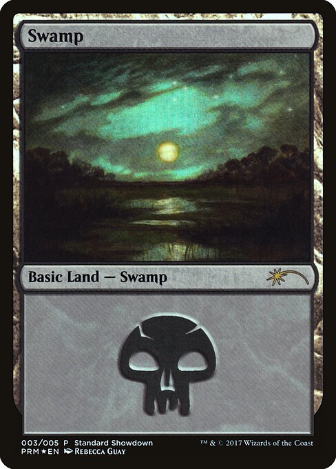 Swamp (3) (Foil) - XLN Standard Showdown - Game On