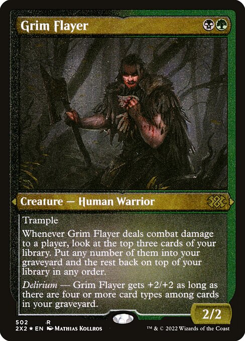 Grim Flayer (502) (Etched) - Double Masters 2022 - Game On