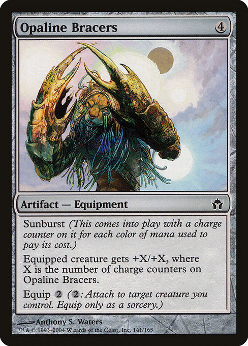 Opaline Bracers (141) (Foil) - Fifth Dawn - Game On