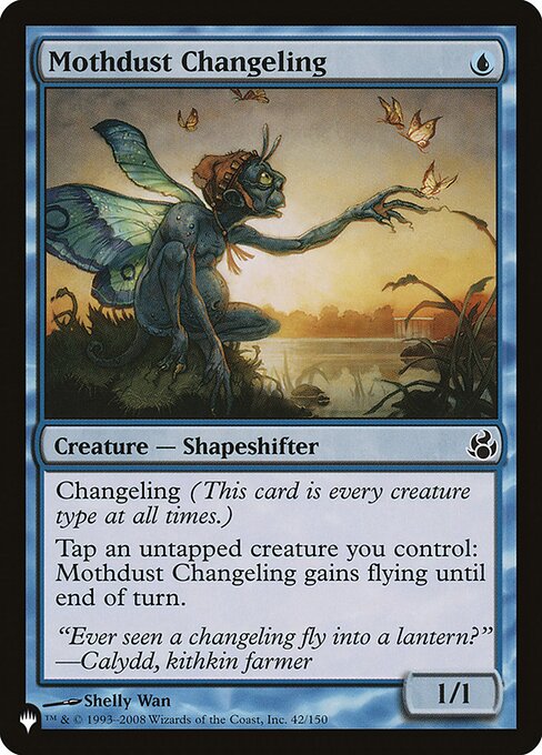 Mothdust Changeling (MOR-42) - The List - Game On