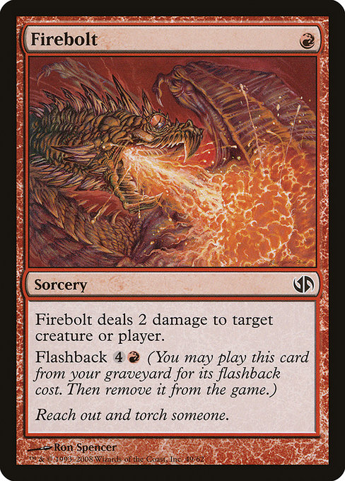 Firebolt (49) - Duel Decks: Jace vs. Chandra - Game On