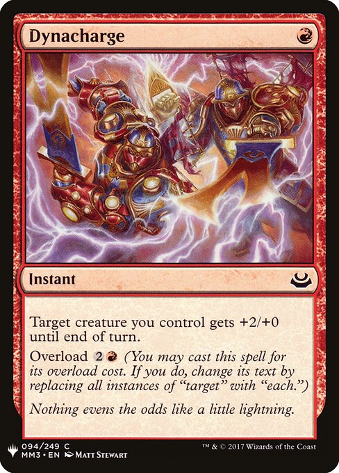 Dynacharge (MM3-94) - The List - Game On
