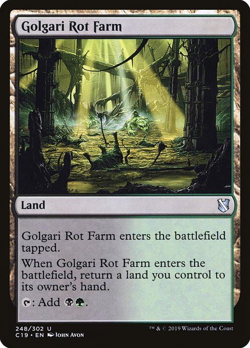 Golgari Rot Farm (248) - Commander 2019 - Game On
