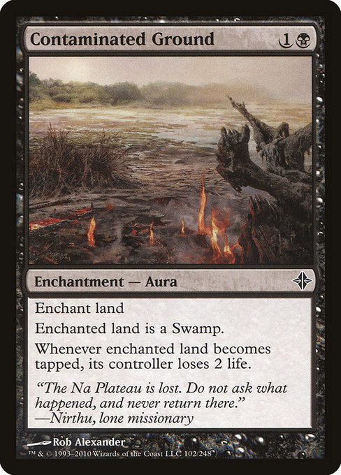 Contaminated Ground (102) - Rise of the Eldrazi - Game On