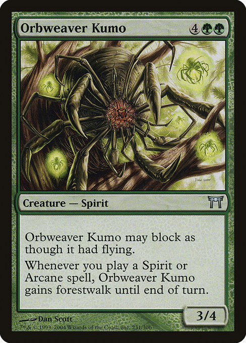 Orbweaver Kumo (231) - Champions of Kamigawa - Game On