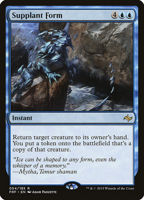 Supplant Form (54) (Foil) - Fate Reforged - Game On