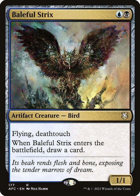 Baleful Strix (177) - Forgotten Realms Commander - Game On